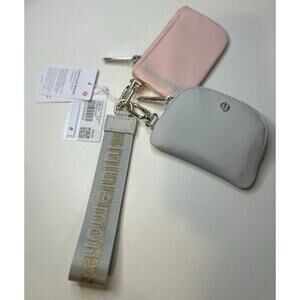 NWT Lululemon Dual Pouch Wristlet